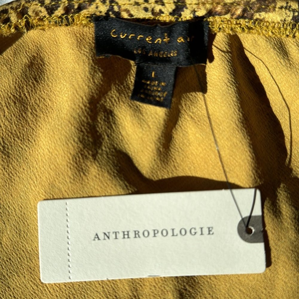 buy 1 get 1 free = or lesser price  Anthropologie  “snakeskin” patern Midi - Picture 5 of 8